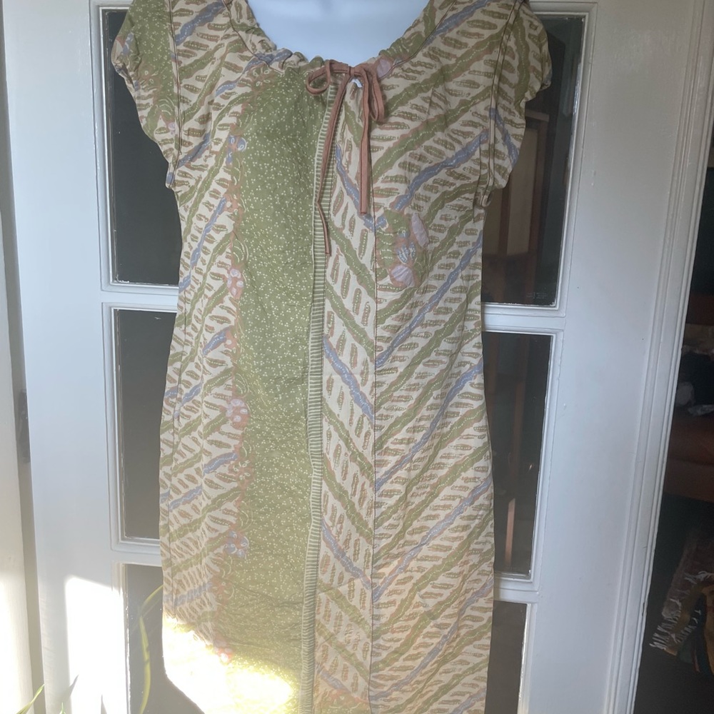 Coletac dress sz 0 NEW cotton/tissue fabric